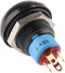 APEM IPR5SAD6 Druktoets 250 V/AC 0.2 A 1x aan/(aan) Moment IP67 1 stuk(s)