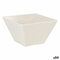 Aperitiefschaaltje La Mediterránea Melamine Wit Helderheid 13 x 13 x 7 cm (24 Stuks)