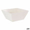 Aperitiefschaaltje La Mediterránea Melamine Wit Helderheid 18 x 18 x 8 cm (24 Stuks)