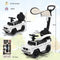 Mercedes Benz G350 - 3-in-1 Kinderloopauto Rollator Meerijdvoertuig - Verstelbare Zonnekap - Zwart