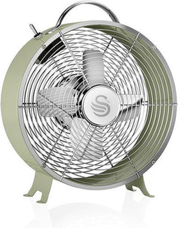 Swan Tafelventilator - 8 inch - Groen