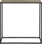 AnLi Style Haltafel iron metallic