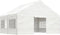 vidaXL - Prieel - met - dak - 4,46x5,88x3,75 - m - polyetheen - wit
