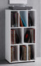 LP Vinyl opbergkast Schaltino 8 vakken wit