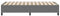 vidaXL - Bedframe - Lichtgrijs - 100x200 - cm - Corduroy - Stof