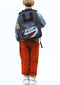 Caramel & Cie Rugzak Midden - Auto blauw
