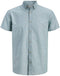 Jack & Jones - Heren Overhemden Summer Korte Mouw - Groen - Maat L