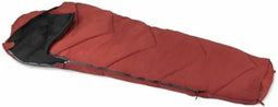 Extra grote slaapzak - KAMPA - Tegel 8 XL - 1 persoons - 2,25 mx 0,9 m - Rood