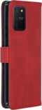 iMoshion Hoesje Geschikt voor Samsung Galaxy S10 Lite Hoesje Met Pasjeshouder - iMoshion Luxe Bookcase - Rood
