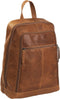 Chesterfield James Leren Laptop Rugzak - 14 inch - Cognac