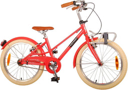 Volare Melody Kinderfiets - Meisjes - 20 inch - Koraal Rood - Twee Handremmen - Prime Collection