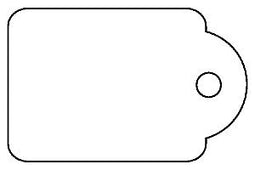 Apli - Label karton nr391 28x43mm wit 500 stuks