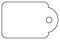 Apli - Label karton nr391 28x43mm wit 500 stuks