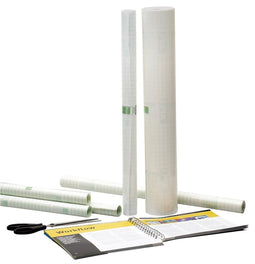 Apli zelfklevende plastic op rollen formaat 1,5 m x 0,5 m (50 micron)