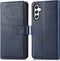 iMoshion Hoesje Geschikt voor Samsung Galaxy A25 / A24 Hoesje Met Pasjeshouder - iMoshion Luxe Bookcase - Donkerblauw