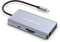 Conceptronic DONN20G - USB 3.2 Gen 1 Type-C - Ethernet LAN 10/100/1000 Mbit/s - Grijs