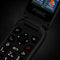 Fysic F25 - Klaptelefoon - Dubbel scherm SOS-knop - Grijs