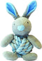Little rascals knottie bunny touwbal konijn blauw 20x15x8 cm