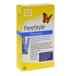 Apotheek Heino FreeStyle Precision Teststrips 50 st – Nauwkeurige Glucosemeting