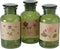 Apothekersfles Drya Ø10xh22cm groen
