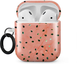 Apple AirPods 2 Hoesje - Burga - AirPods Serie - Hard Kunststof Hoesje - Watermelon Shake - Hoesje Geschikt Voor Apple AirPods 2