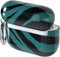 Apple AirPods Pro 1 Hoesje - Richmond & Finch - Freedom Serie - Hard Kunststof Hoesje - Zwart / Groen - Hoesje Geschikt Voor Apple AirPods Pro 1