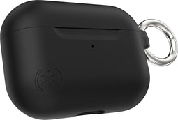 Apple AirPods Pro 1 Hoesje - Speck - Presidio Pro Serie - Hard Kunststof Hoesje - Zwart - Hoesje Geschikt Voor Apple AirPods Pro 1