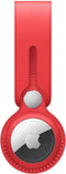 Apple AirTag hanger - Leer - Rood
