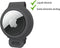 Apple Airtag Hondenhalsband - Airtag Kattenhalsband Huisdieren Locator Tracker Siliconen Case - Grijs