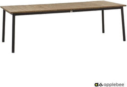 Apple Bee Milou Tuintafel Black - 180x90 cm