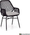 Apple Bee Zara Tuinstoel - Black