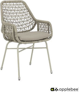 Apple Bee Zara Tuinstoel - White