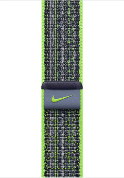 Apple Bright Green/Blue Nike Sport Loop - 41mm