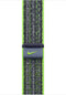 Apple Bright Green/Blue Nike Sport Loop - 41mm