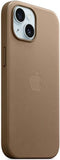 Apple FineWoven Case with MagSafe geschikt voor iPhone 15 Plus - Taupe