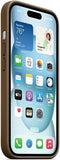Apple FineWoven Case with MagSafe geschikt voor iPhone 15 Plus - Taupe