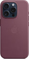 Apple FineWoven Case with MagSafe geschikt voor iPhone 15 Pro - Mulberry