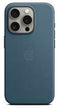 Apple FineWoven Case with MagSafe voor iPhone 15 Pro - Pacific Blue