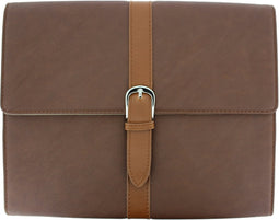 Apple iPad 2 9.7 (2011) Hoes - Xccess - Belt Serie - Kunstlederen Insteekhoes - Bruin - Hoes Geschikt Voor Apple iPad 2 9.7 (2011)