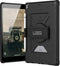 Apple iPad 9 10.2 (2021) Hoes - UAG - Metropolis Handstrap Serie - Hard Kunststof Backcover - Black - Hoes Geschikt Voor Apple iPad 9 10.2 (2021)