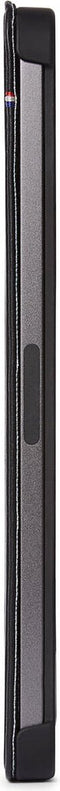 Apple iPad Mini 6 (2021) Hoes - Decoded - Slim Cover Serie - Echt Leer Bookcase - Zwart - Hoes Geschikt Voor Apple iPad Mini 6 (2021)