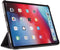 Apple iPad Pro 12.9 (2018) Hoes - Decoded - Slim Cover Serie - Echt Leer Bookcase - Zwart - Hoes Geschikt Voor Apple iPad Pro 12.9 (2018)