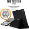 Apple iPad Pro 12.9 (2021) Hoes - UAG - Metropolis Serie - Hard Kunststof Bookcase - Zwart - Hoes Geschikt Voor Apple iPad Pro 12.9 (2021)