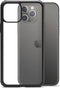 Apple iPhone 11 Pro Hoesje - Mobilize - 360 Serie - Gehard Glas Backcover - Transparant / Zwart - Hoesje Geschikt Voor Apple iPhone 11 Pro