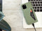 Apple iPhone 11 Pro Hoesje - Premium Wallet/Boekhoesje - Eco Leer - Magneet Sluiting - Opberg vakken - Groen - Mobiparts