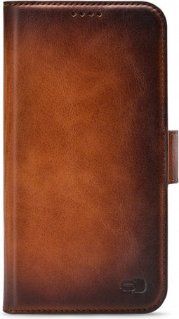 Apple iPhone 11 Pro Hoesje - Senza - Desire Serie - Echt Leer Bookcase - Burned Cognac - Hoesje Geschikt Voor Apple iPhone 11 Pro