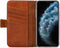 Apple iPhone 11 Pro Hoesje - Senza - Desire Serie - Echt Leer Bookcase - Burned Cognac - Hoesje Geschikt Voor Apple iPhone 11 Pro