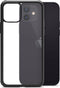 Apple iPhone 12 Hoesje - Mobilize - 360 Serie - Gehard Glas Backcover - Transparant / Zwart - Hoesje Geschikt Voor Apple iPhone 12