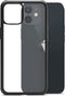 Apple iPhone 12 Mini Hoesje - Mobilize - 360 Serie - Gehard Glas Backcover - Transparant / Zwart - Hoesje Geschikt Voor Apple iPhone 12 Mini