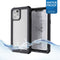 Apple iPhone 12 Pro Hoesje - Ghostek - Nautical 3 Serie - Hard Kunststof Backcover - Transparant / Zwart - Hoesje Geschikt Voor Apple iPhone 12 Pro